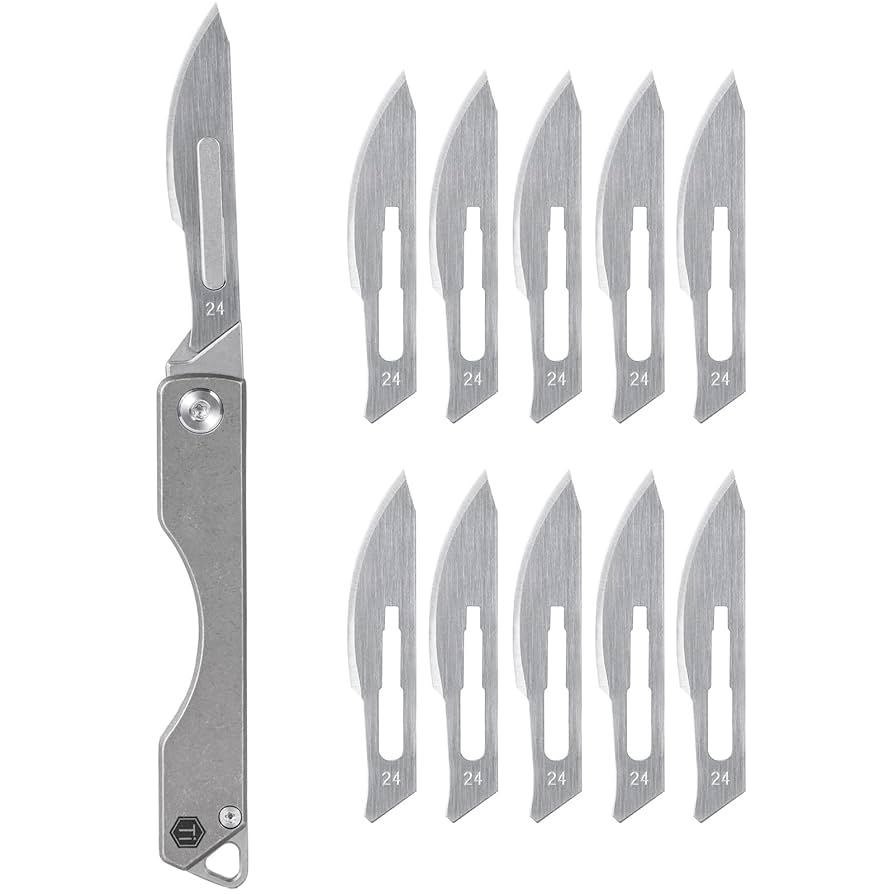 Amazon.co.jp: KeyUnity KK01チタン合金折り畳みナイフ mini